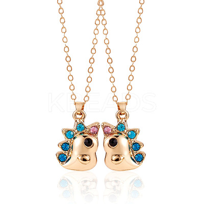 2Pcs Magnetic Matching Necklaces Set JN1025A-1