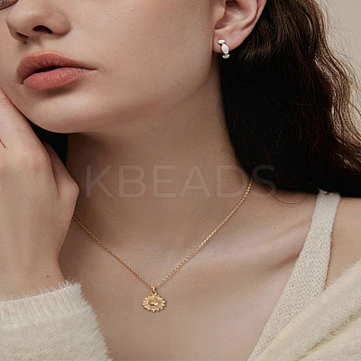 2Pcs 304 Stainless Steel Pendants STAS-LP0003-90-1