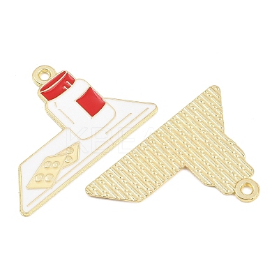 Medical Theme Alloy Enamel Pendants AL-CBA2919-03G-10C-1