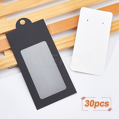 Foldable Creative Kraft Paper Box CON-WH0077-08A-1