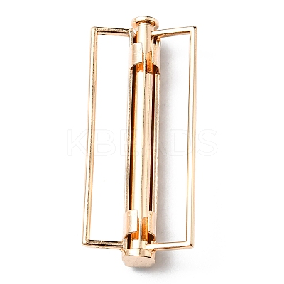 Alloy Rhinestone Belt Strap Buckles PALLOY-F302-01KCG-1