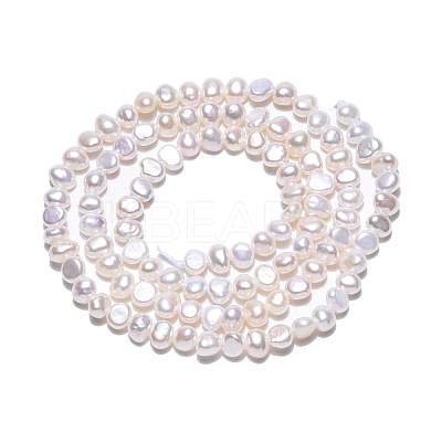 Natural Cultured Freshwater Pearl Beads Strands PEAR-N014-03D-1