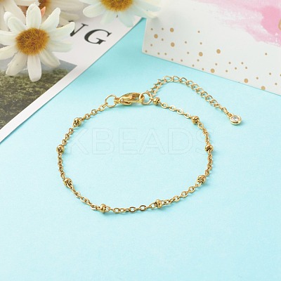 304 Stainless Steel Satellite Chain Bracelet BJEW-JB06523-02-1