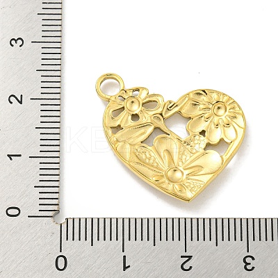 PVD Vacuum Plating 304 Stainless Steel Pendants STAS-L278-036G-1