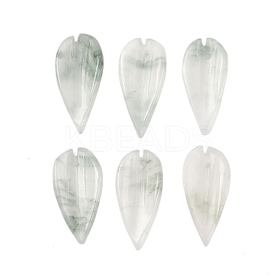 Natural Jade Pendants G-Z065-04-1