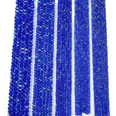 Electroplate Glass Beads Strands EGLA-A044-T1mm-L31-1