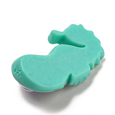 Cute Opaque Resin Cabochons RESI-Q220-03B-1