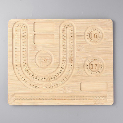 Rectangle Wood Bracelet Design Boards TOOL-YWC0003-03A-1