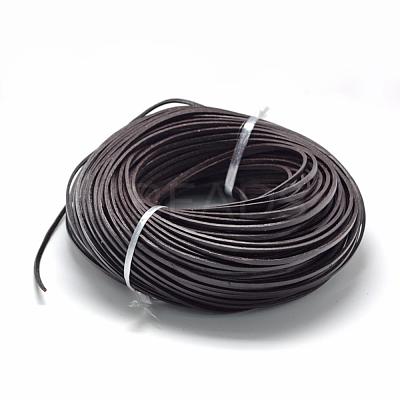 Flat Leather Cords WL-R006-3x2-01-1