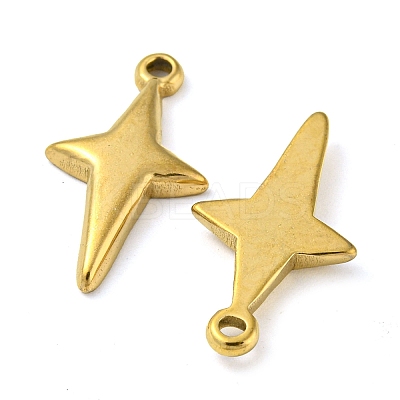 Ion Plating(IP) 304 Stainless Steel Pendants STAS-P341-33G-1