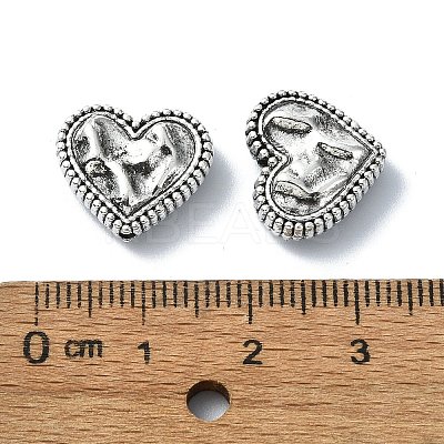 Tibetan Style Alloy Beads TIBEB-F065-08AS-04-1
