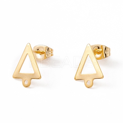 201 Stainless Steel Stud Earring Findings EJEW-A071-19G-1