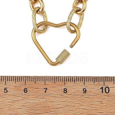 304 Stainless Steel Figaro Chain Necklaces for Women NJEW-JN06387-1