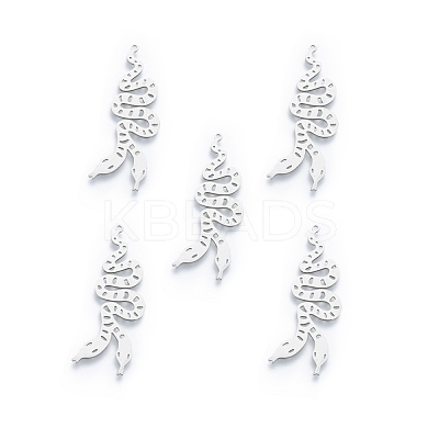 Non-Tarnish 201 Stainless Steel Pendants STAS-N090-LA910-1-1