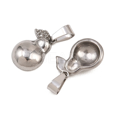 304 Stainless Steel Pendant Rhinestone Settings STAS-B167-25P-1