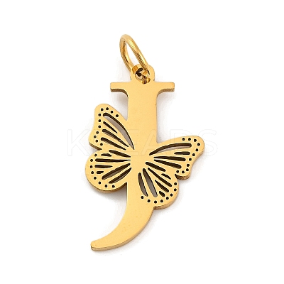 Ion Plating(IP) 201 Stainless Steel Pendants STAS-N103-184G-J-1