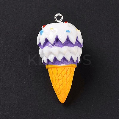 Resin Imitation Food Pendants RESI-H144-02D-1