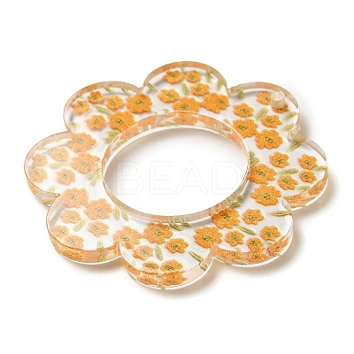 Acrylic Pendants OACR-O007-04B-1