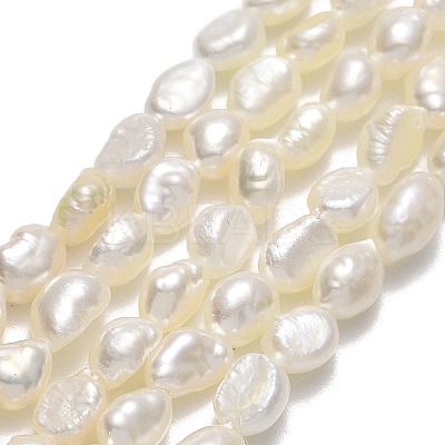 Natural Cultured Freshwater Pearl Beads Strands LS-PEAR-A005-16-1