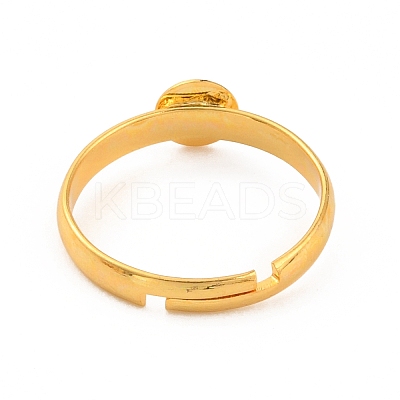 Adjustable Brass Finger Rings Components KK-WH0054-22B-G-1