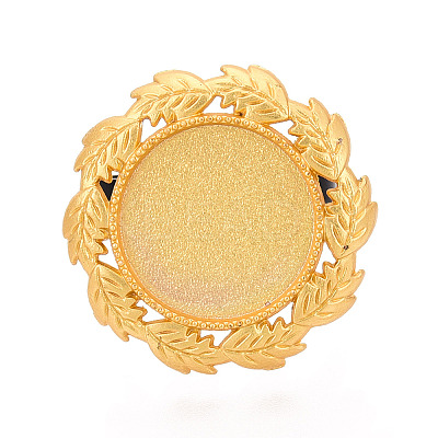Adjustable Alloy & Iron Bezel Cup Ring Base with Rotatable Tray MAK-T012-01G-1