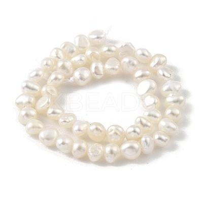 Natural Cultured Freshwater Pearl Beads Strands PEAR-A006-02E-1