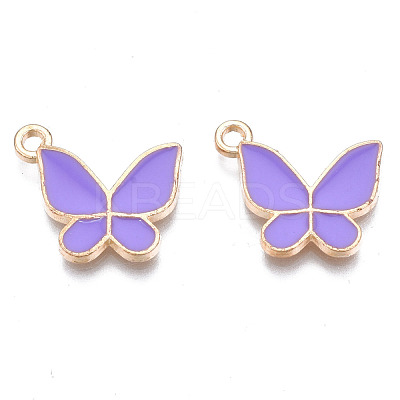 Alloy Enamel Pendants ENAM-T016-23B-RS-1