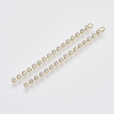 Brass Cup Chain Tassel Big Pendants X-PALLOY-S177-71LG-1