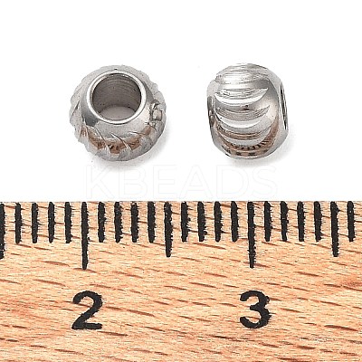 Tarnish Resistant 303 Stainless Steel Beads STAS-Q302-01H-P-1