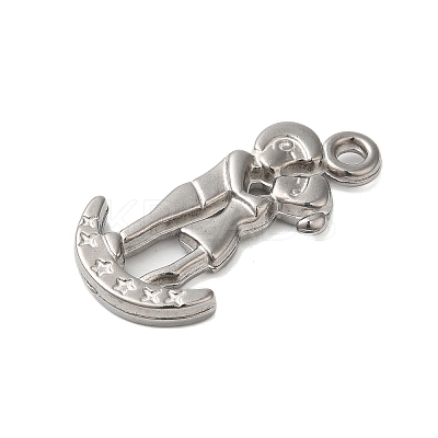 Non-Tarnish 304 Stainless Steel Pendants STAS-N103-36P-1