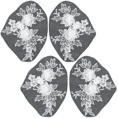 Polyester Embroidery Sequin Costume Accessories DIY-WH20025-015B-1