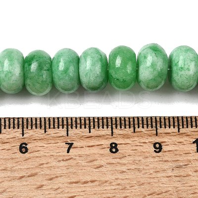 Dyed Natural White Jade Beads Strands G-G107-A30-01-1