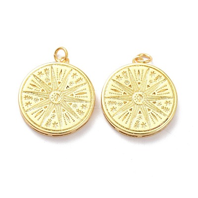 Brass Pendants KK-L188-35G-1
