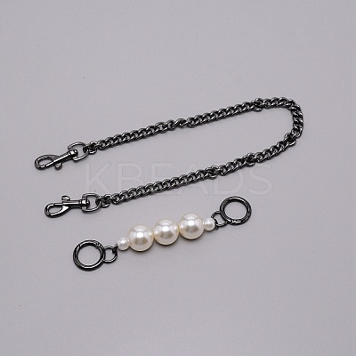 Zinc Alloy Curb Chain Bag Straps FIND-TAC0003-14A-1