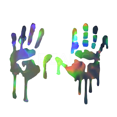 Car Decals- 1 Pcs Hand Car Hood Sticker ST-F711-2-1