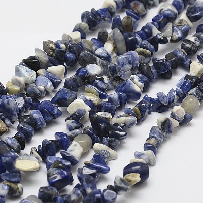 Natural Sodalite Beads Strands G-F328-25-1