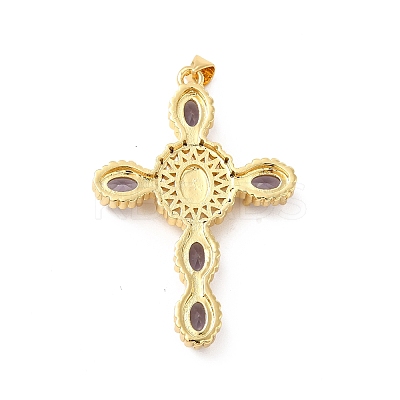 Rack Plating Brass Pendants KK-D087-12G-1