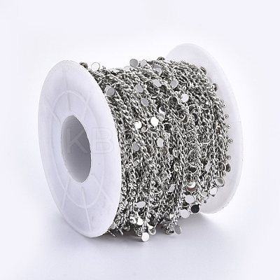 Handmade Brass Curb Chains CHC-E020-05P-1