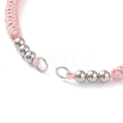 Adjustable Braided Polyester Cord Bracelet Making AJEW-JB00849-1