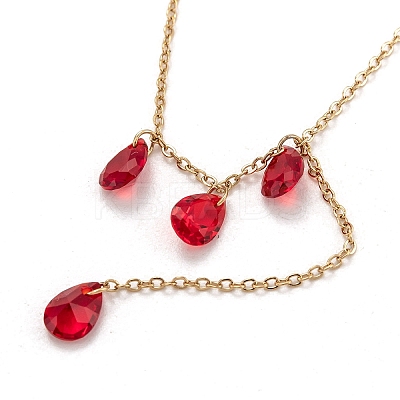 304 Stainless Steel Pendant Necklaces STAS-A049-25-1