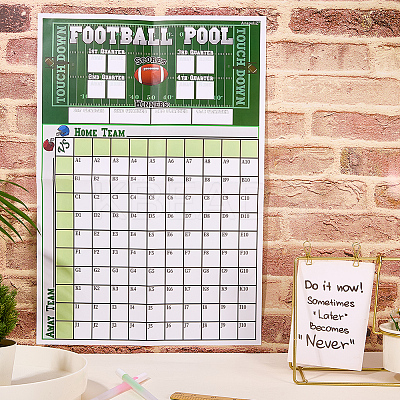 Football Pool Wall Poster AJEW-WH20077-012B-1