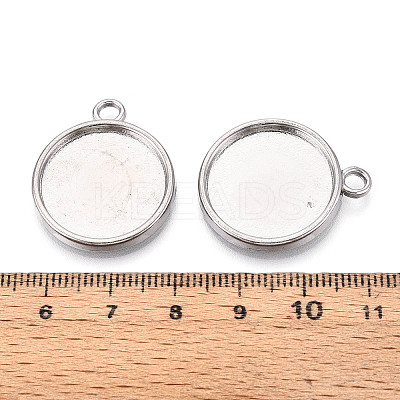 Tibetan Style Alloy Pendant Cabochon Settings PALLOY-N178-13AS-E-1