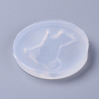 Food Grade Silhouette Silicone Puppy Molds DIY-L026-035-1