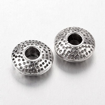 Tibetan Style Alloy Spacer Beads LS-X-TIBEB-R011-AS-FF-1