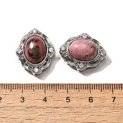 Natural Rhodonite Multi-Strand Links KK-M304-04P-15-1