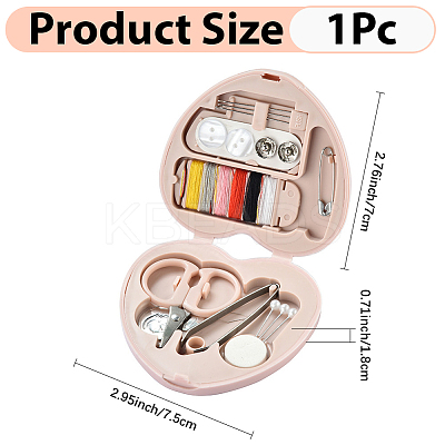1 Set Plastics Sewing & Knitting Tools Kits SENE-DJ0001-30A-1