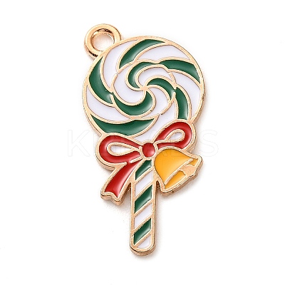 Alloy Enamel Pendants LS-ENAM-B030-02G-10-1