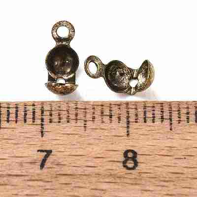 Brass Bead Tips KK-CBA8EB2-02AB-1