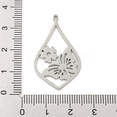Non-Tarnish 304 Stainless Steel Pendants LS-STAS-Z076-11P-1