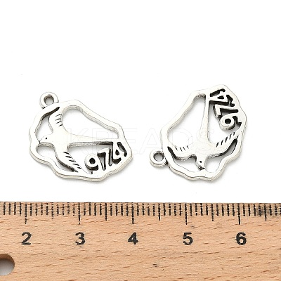 Tibetan Style Alloy Pendants FIND-H053-06AS-1